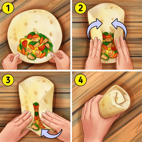 How to Make Sandwich Wraps / 5-Minute Crafts