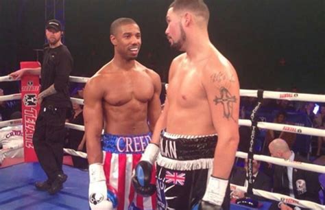 Surprise Interruption: Michael B Jordan Steals The Show At Creed 3 Premiere Interview With Tony ...