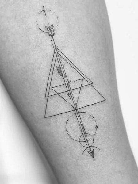 Details 77+ geometric tattoo arrow super hot - in.eteachers