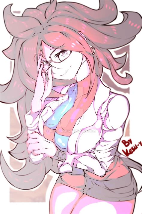 Android 21 fan art by Kesh-y on DeviantArt