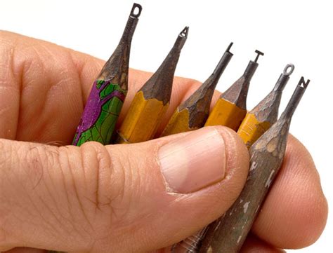 20 Incredible Pencil Sculpture Masterpieces by Dalton Ghetti