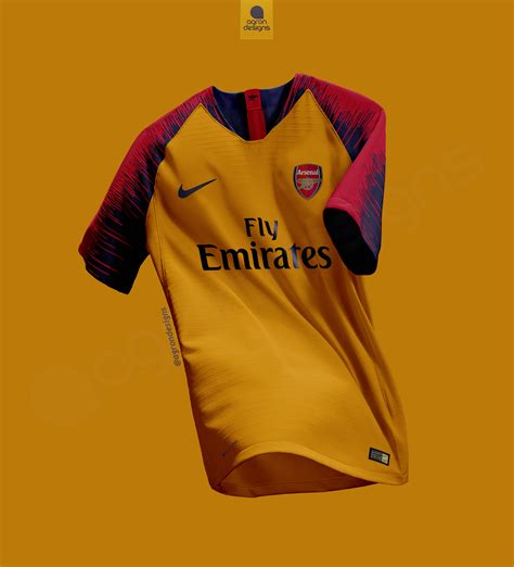 NIKE ARSENAL FC AWAY KIT CONCEPT