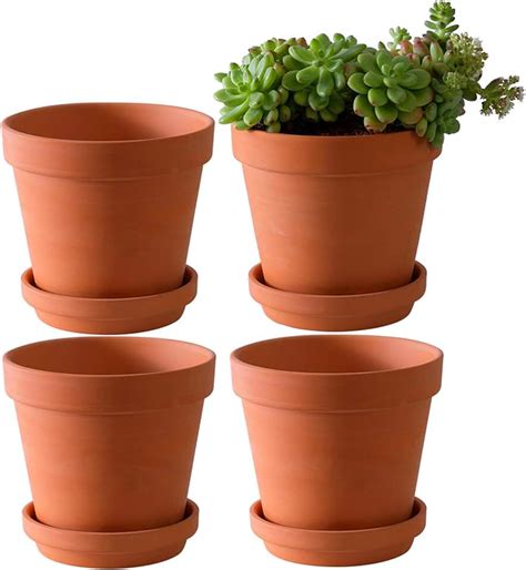 Amazon.com: terracotta flower pots