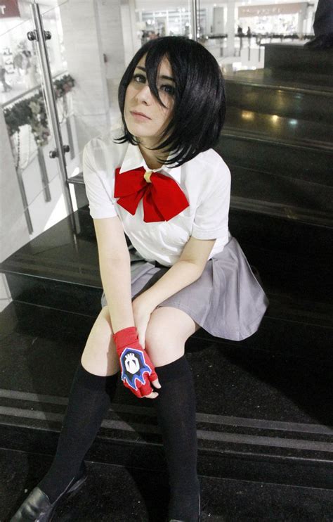 Kuchiki Rukia School Uniform Cosplay - Bleach by SailorMappy on DeviantArt Cosplay Bleach ...