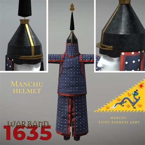 Manchu eight-banners army - Helmet image - 1635 mod for Mount & Blade ...