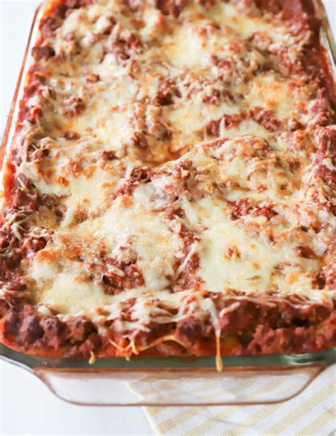 How to make No-Boil Lasagna - The Quick Journey