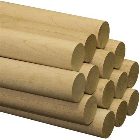 Woodpeckers® 2-3/4 Inch x 36 Inch Wooden Dowel Rod - Unfinished ...