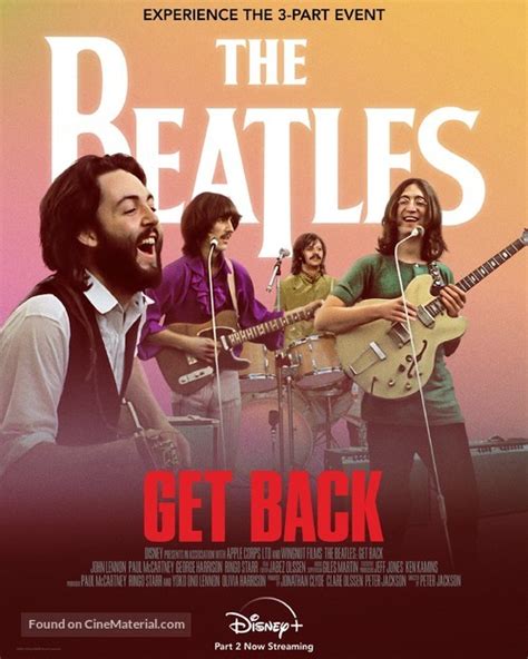 The Beatles: Get Back (2021) movie poster