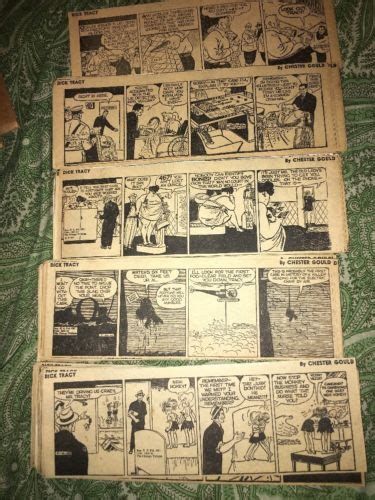 comicsvalue.com - 1955 Dick Tracy by Chester Gould - About 265? daily ...