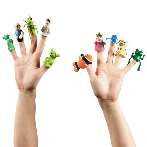 awesome for party favors? Finger Puppet Assortment - OrientalTrading.com Puppets For Sale ...