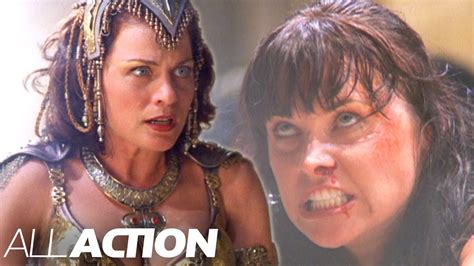 Xena Battles Athena | Xena: Warrior Princess | All Action - YouTube