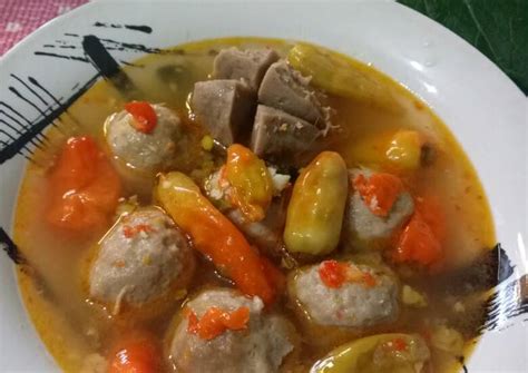 Resep 44. Bakso kuah taichan oleh Istikah - Cookpad