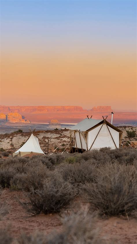 Under Canvas Lake Powell - Grand Staircase, Luxury hotel in Utah ...