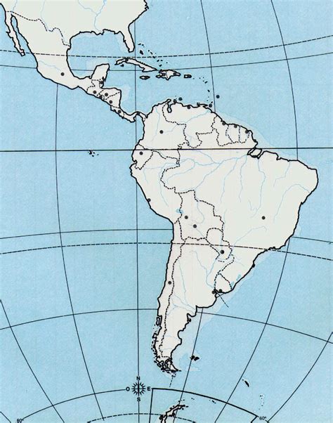 Mapa de América Latina