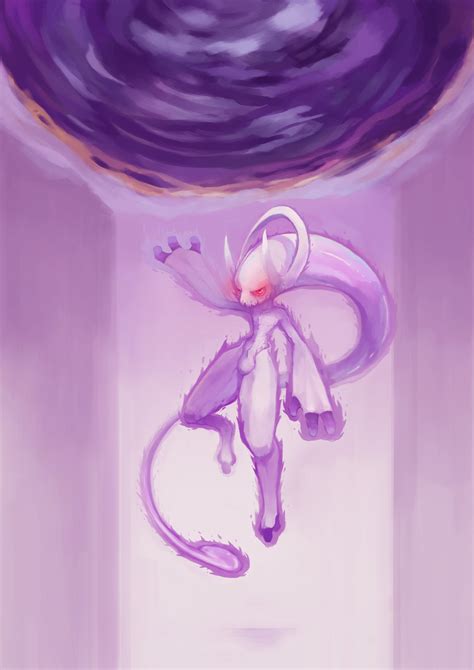 ArtStation - mega mewtwo Y