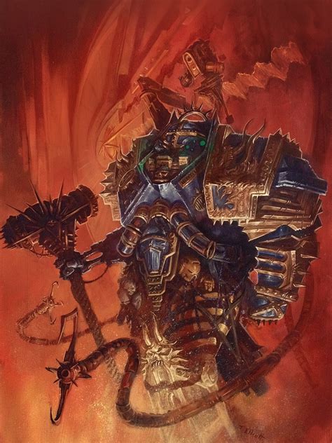 ArtStation - Iron Warrior Oil Painting