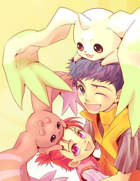 Digimon Tamers fan art | Pokemon, Digimons, In this world