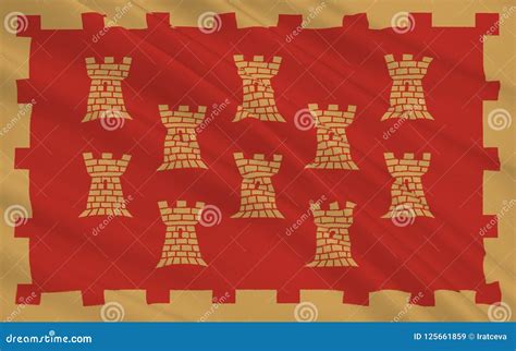 Flag Of Greater Manchester In England Cartoon Vector | CartoonDealer.com #179597287