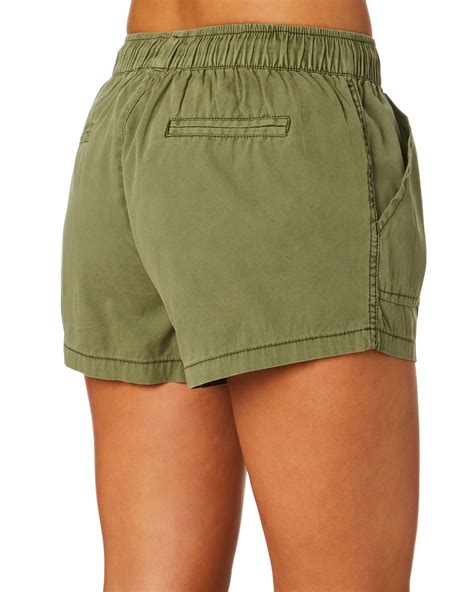 short khaki shorts for women