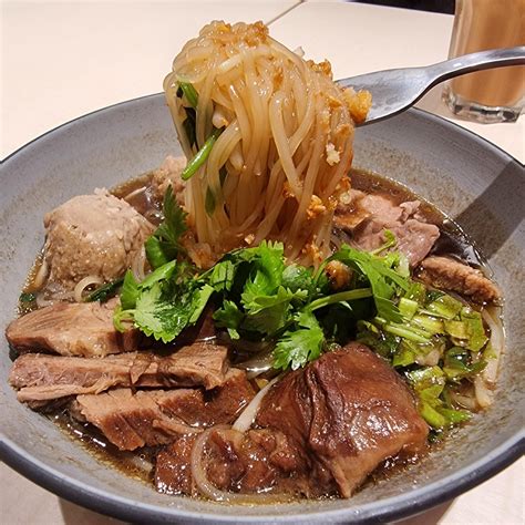 Thai Boat Noodles (Beef) at Kawan Kawan - Halal Tag Singapore