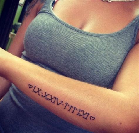 101 Cool and Classic Roman Numerals Tattoo Designs Trendy Tattoos, Unique Tattoos, Beautiful ...