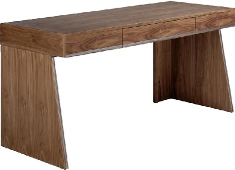 WALNUT WOODEN OFFICE DESK by Angel Cerdá (N.D) : Tables Wood - SINGULART