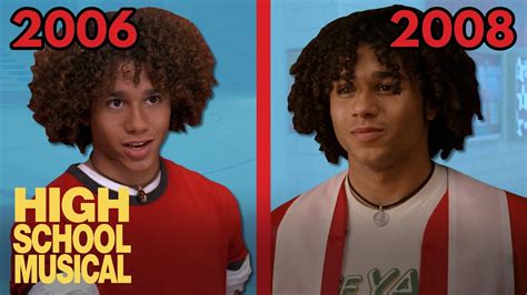 Chad Danforth Through the Years | High School Musical - YouTube