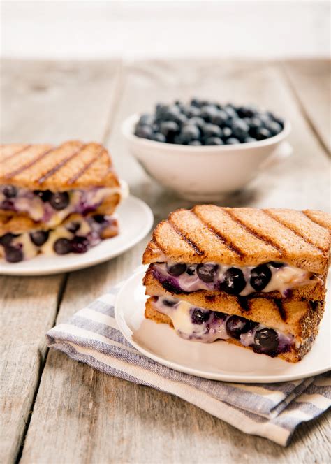 Blueberry Grilled Cheese Sandwiches - Blueberry.org