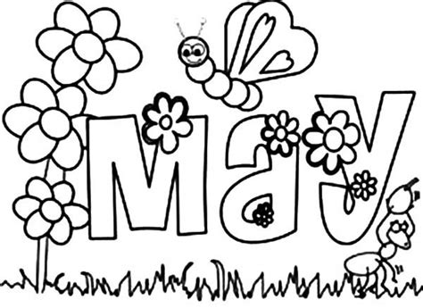 May Coloring Pages at GetColorings.com | Free printable colorings pages to print and color