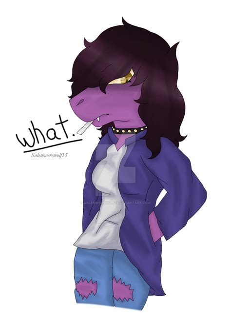 Deltarune - Susie by Salemwerewolf15 on DeviantArt