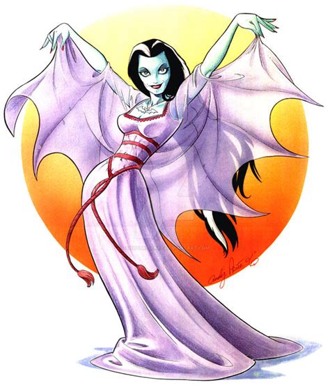 Lily Munster by andypriceart on DeviantArt