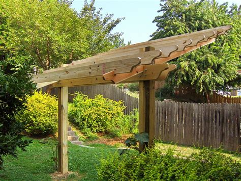 Cantilevered Pergola Designs PDF Woodworking