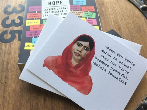 Malala Yousafzai Quote Teacher Appreciation Congrats Grad | Etsy