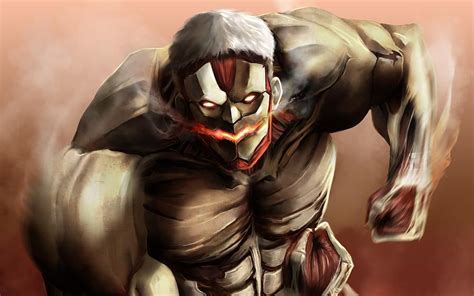 Armored Titan artwork Attack on Titan characters battle Nine Titans ...