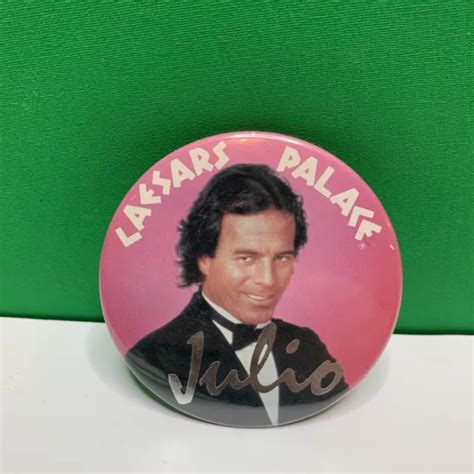 VINTAGE 1980S CAESARS Palace Julio Las Vegas 3 Inch Pinback Button $8. ...