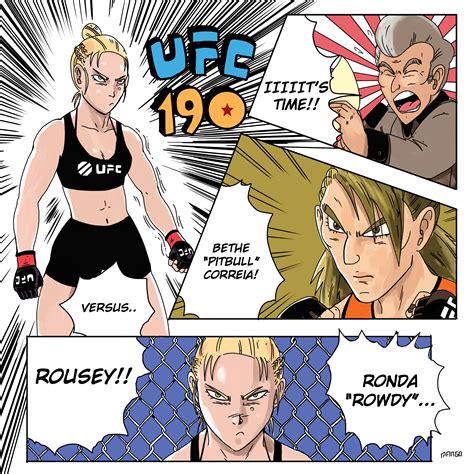 Ronda Rousey Dragon Ball UFC190 by Manguinha on Newgrounds