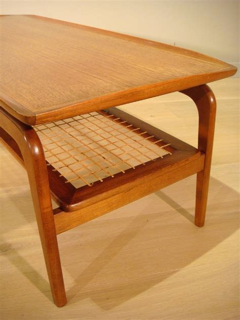 Scandinavian Teak Wood Coffee Table By Arne Hovmand Olsen.