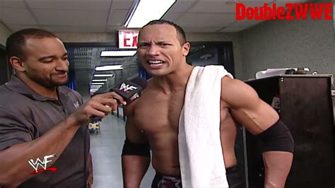 The Rock's Large Promo on Chris Jericho | January 10, 2002 Smackdown - YouTube