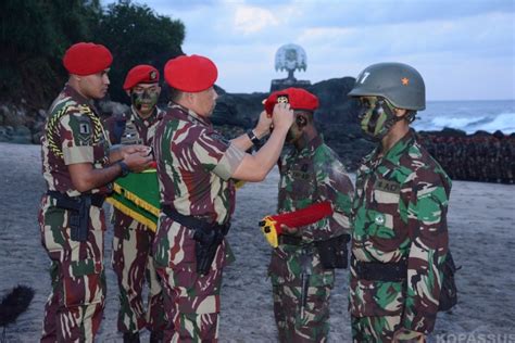 DANJEN KOPASSUS TUTUP PENDIDIKAN PRAJURIT KOMANDO - Kopassus