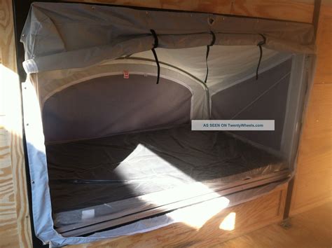 Cargo trailer camper, Fold out beds, Camping trailer diy