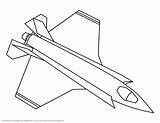 Printable Fighter Jet Coloring Pages sketch template