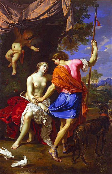 Venus and Adonis by Nicolas Mignard - Wikipedia | Peinture baroque, Art, Les mythes