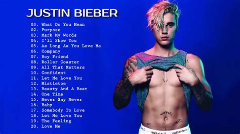 Justin Bieber Greatest Hits Full Album Playlist The Best Of Justin ...