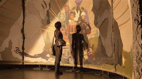 AHSOKA Hi-Res Images Give Us A Better Look At STAR WARS REBELS' Ghost Crew In Spectres Mural