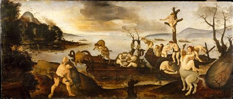 Piero di Cosimo : The Return from the Hunt (Metropolitan Museum of Art ...