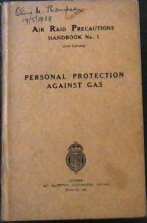 Air Raid Precautions Handbook No. 1 Only Personal Protection Against ...