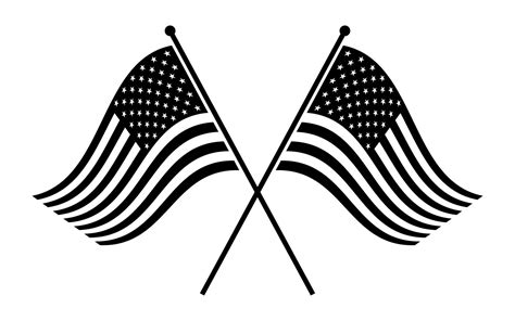 American Flags 551356 Vector Art at Vecteezy