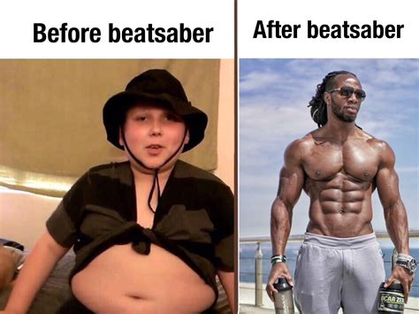 VR workouts do be hittin different : r/beatsaber