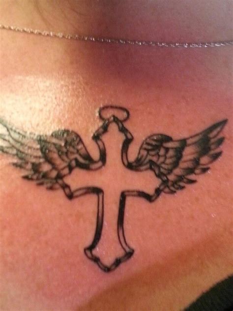 Wings Tattoo Meaning, Cross Tattoo Meaning, Tattoos With Meaning, Cross ...