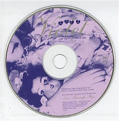 Hole Violet US Promo CD single (CD5 / 5") (42125)